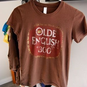 American Apparel Retro Old English Graphic Tee